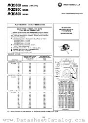 MCR380D-40 datasheet pdf Motorola