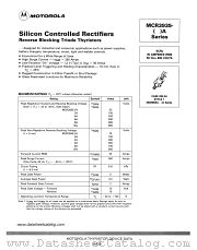 MCR3935-6A datasheet pdf Motorola