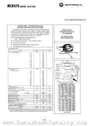 MCR470-10 datasheet pdf Motorola