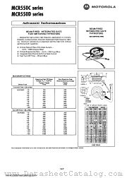 MCR550D-50 datasheet pdf Motorola
