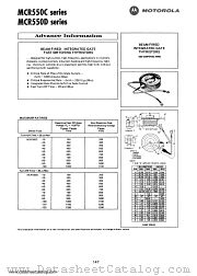 MCR550C-60 datasheet pdf Motorola