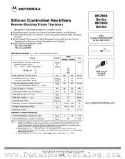 MCR69-6 datasheet pdf Motorola