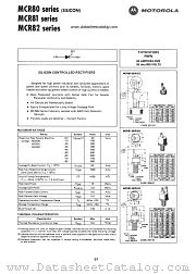 MCR82-10 datasheet pdf Motorola