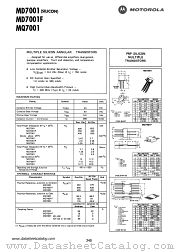 MQ7001 datasheet pdf Motorola