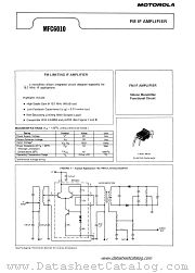 MFC6010 datasheet pdf Motorola