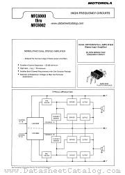 MFC8002 datasheet pdf Motorola