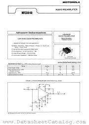 MFC8040 datasheet pdf Motorola