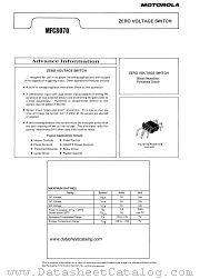 MFC8070 datasheet pdf Motorola