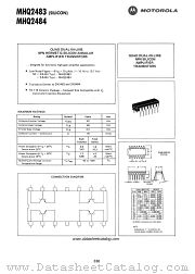 MHQ2484 datasheet pdf Motorola