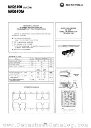 MHQ6100A datasheet pdf Motorola