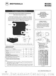 MJ10201 datasheet pdf Motorola