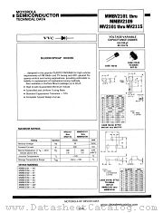 MMBV2104 datasheet pdf Motorola