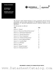 MPC8260AEC datasheet pdf Motorola