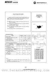 MPN3411 datasheet pdf Motorola