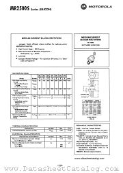 MR2508S datasheet pdf Motorola