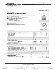 MRA0204-60VH datasheet pdf Motorola