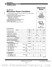 MRA1014-12H datasheet pdf Motorola