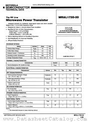 MRAL1720-20 datasheet pdf Motorola