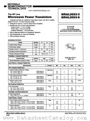 MRAL2023-6 datasheet pdf Motorola