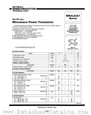 MRAL2327-1.3 datasheet pdf Motorola