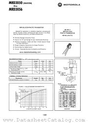 MRD3053 datasheet pdf Motorola