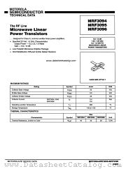 MRF3096 datasheet pdf Motorola