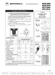 MTP12N10 datasheet pdf Motorola