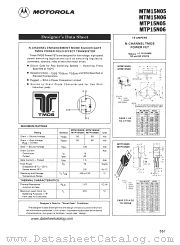 MTP15N05 datasheet pdf Motorola