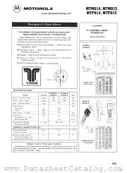 MTP814 datasheet pdf Motorola