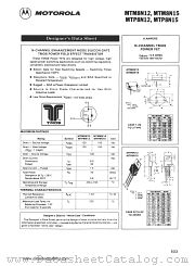 MTP8N15 datasheet pdf Motorola