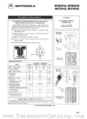 MTM2P50 datasheet pdf Motorola