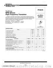 PT4579 datasheet pdf Motorola