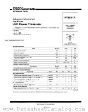 PT8811A datasheet pdf Motorola