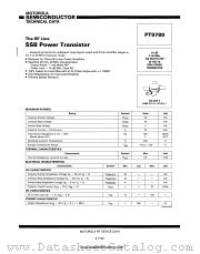 PT9780 datasheet pdf Motorola