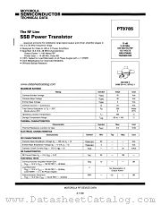 PT9785 datasheet pdf Motorola