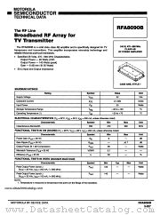 RFA8090B datasheet pdf Motorola