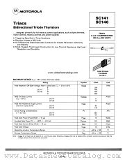 SC141 datasheet pdf Motorola