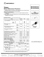 SC149 datasheet pdf Motorola