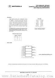 SN74ALS03N datasheet pdf Motorola