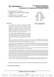 SN54ALS190J datasheet pdf Motorola