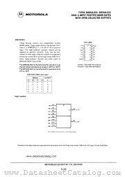 SN54ALS22J datasheet pdf Motorola