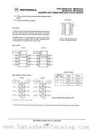 SN54ALS243 datasheet pdf Motorola