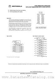 SN74ALS245N datasheet pdf Motorola