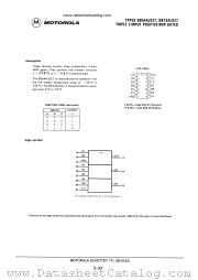 SN74ALS27 datasheet pdf Motorola