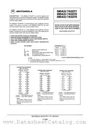 SN74LS377 datasheet pdf Motorola