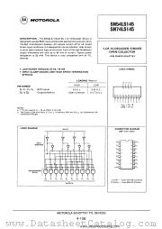 SN74LS145 datasheet pdf Motorola