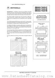 SN74LS748 datasheet pdf Motorola