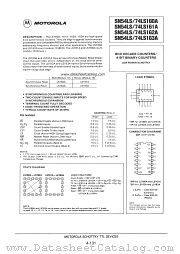 SN54LS163A datasheet pdf Motorola