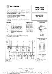 SN74LS195A datasheet pdf Motorola