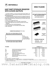 SN74LS299N datasheet pdf Motorola